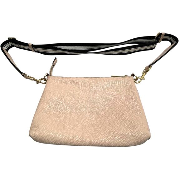 Marc Jacobs The Swifty Pebbled Pale Rose Pink Crossbody Bag Adjustable Strap - Picture 5 of 15